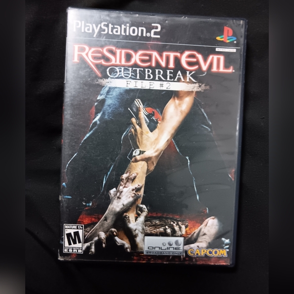 Resident Evil Outbreak File #2 for PlayStation 2 - Black - Picture 1 of 3